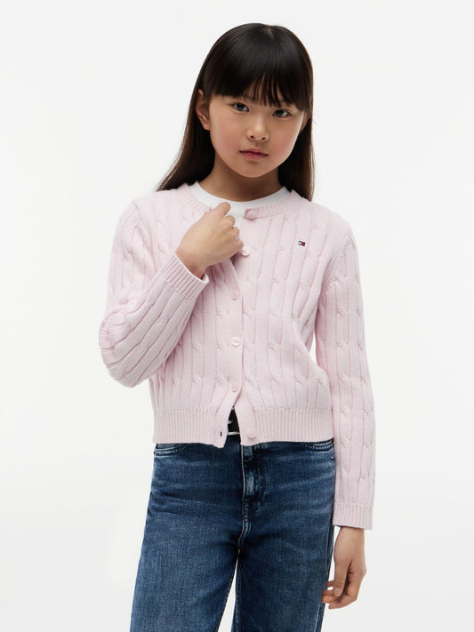 Tommy Hilfiger Kids' Cable Knit Cardigan