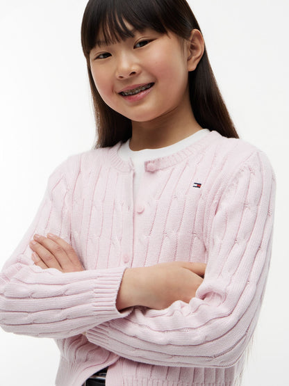 Tommy Hilfiger Kids' Cable Knit Cardigan