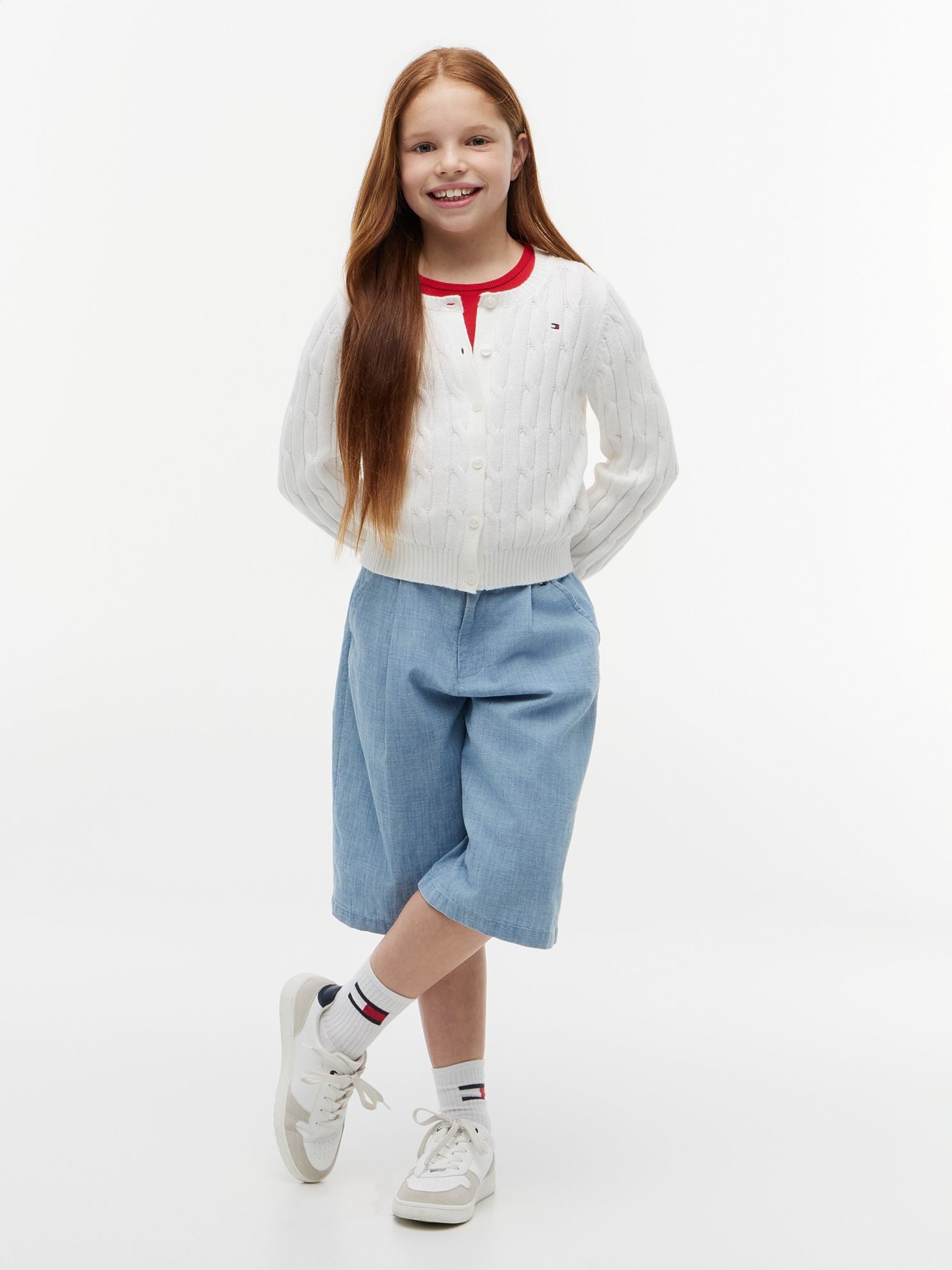 Tommy Hilfiger Kids' Cable Knit Cardigan