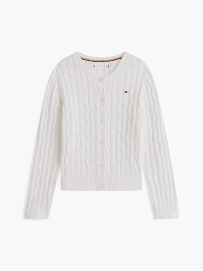 Tommy Hilfiger Kids' Cable Knit Cardigan