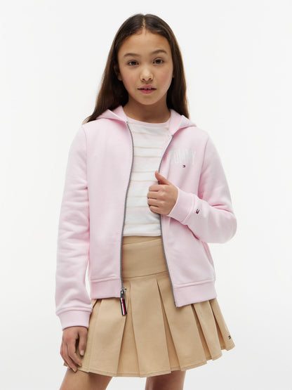 Tommy Hilfiger Kids' Collegiate Tommy Logo Zip Hoodie