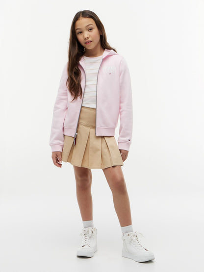 Tommy Hilfiger Kids' Collegiate Tommy Logo Zip Hoodie