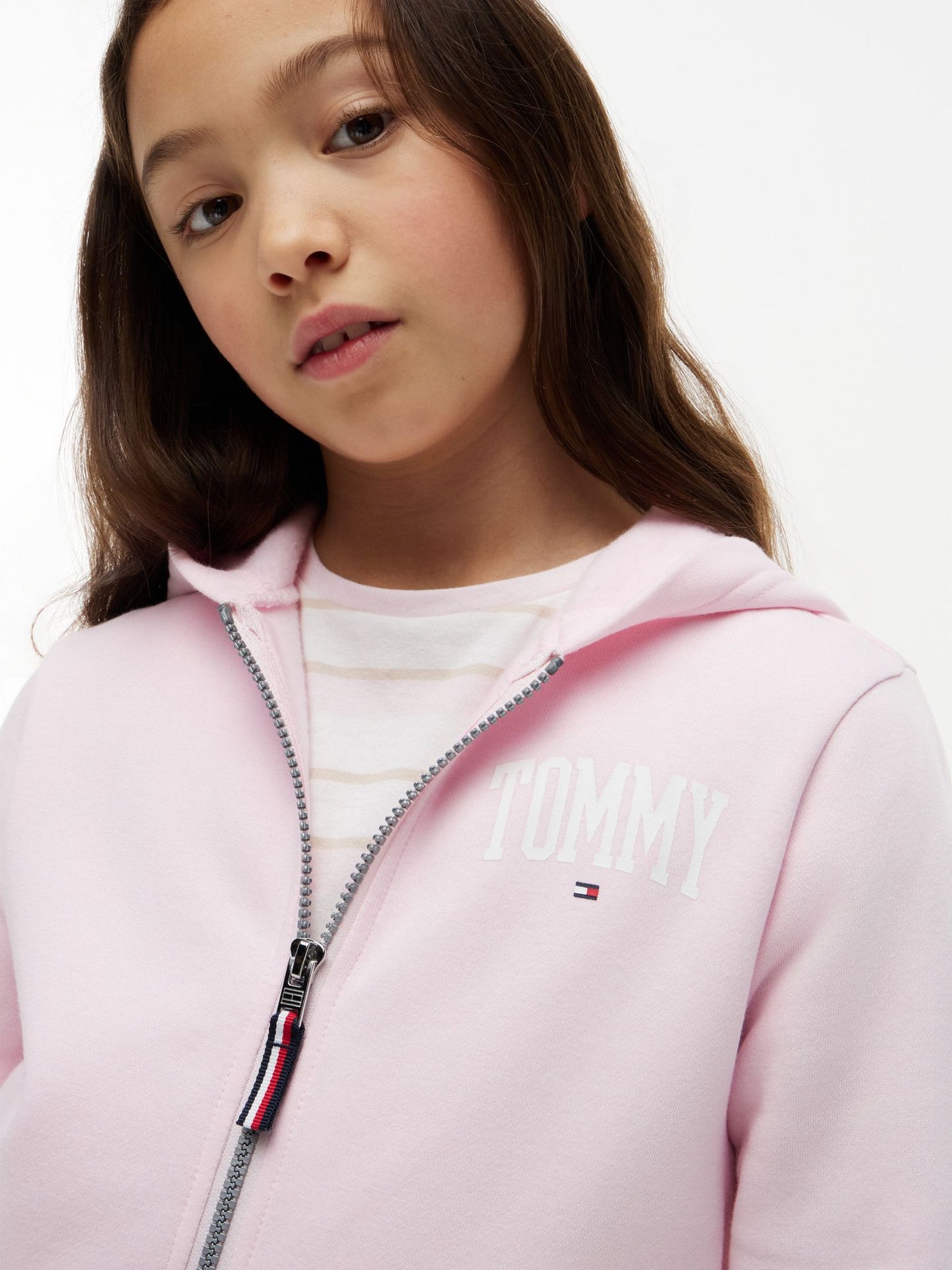 Tommy Hilfiger Kids' Collegiate Tommy Logo Zip Hoodie