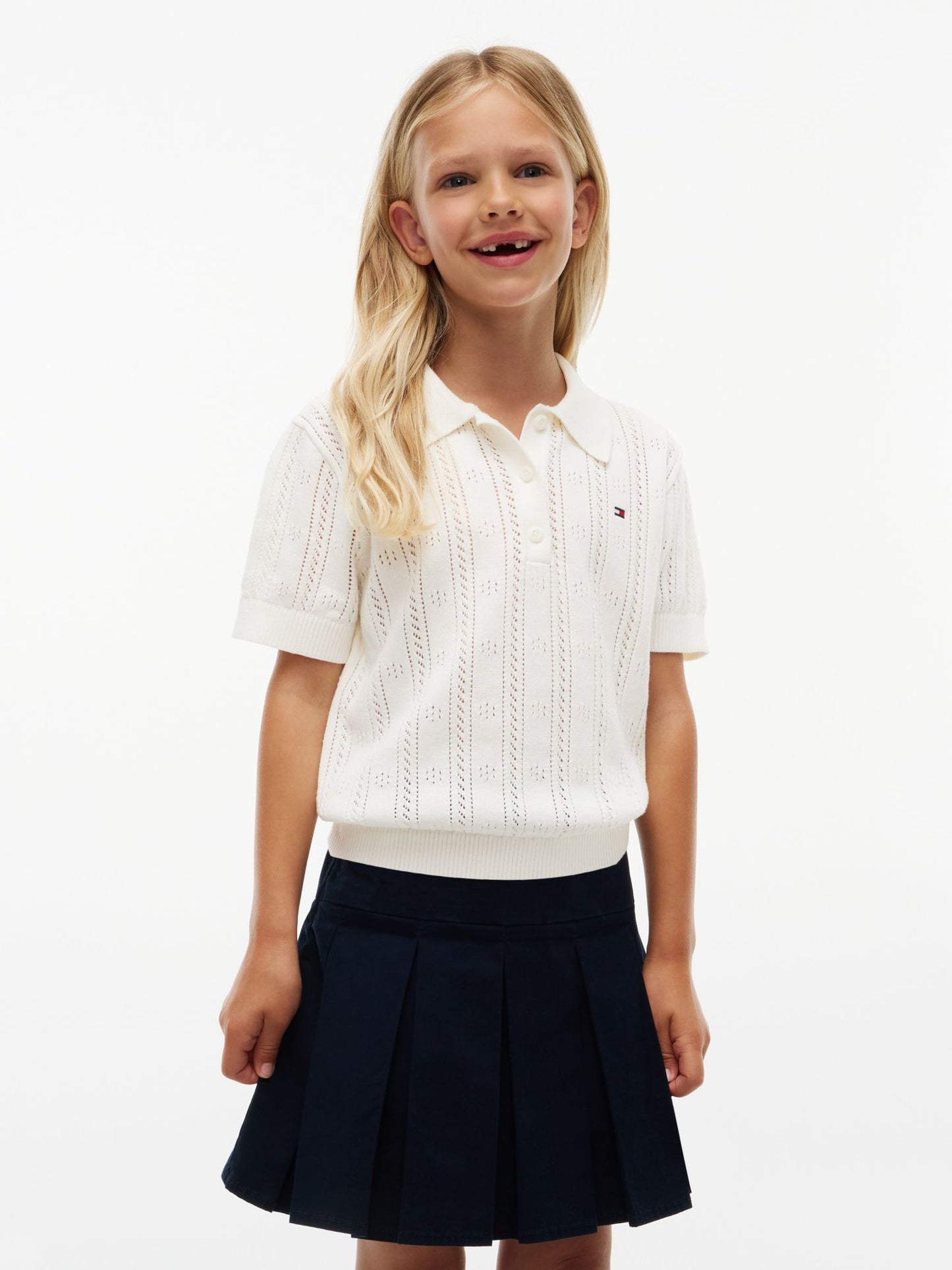 Tommy Hilfiger Kids' Pointelle Polo