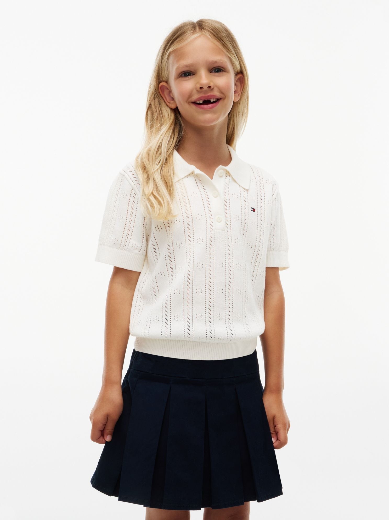 Tommy Hilfiger Kids' Pointelle Polo