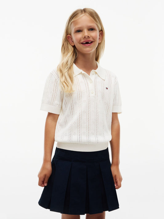 Tommy Hilfiger Kids' Pointelle Polo