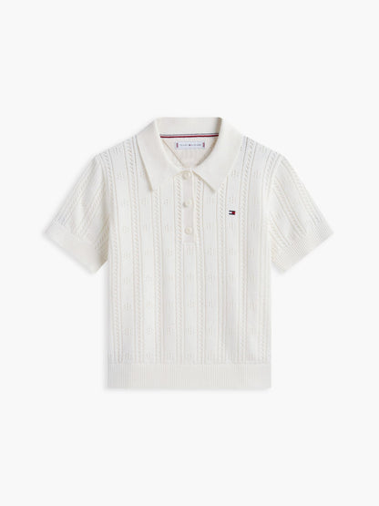Tommy Hilfiger Kids' Pointelle Polo
