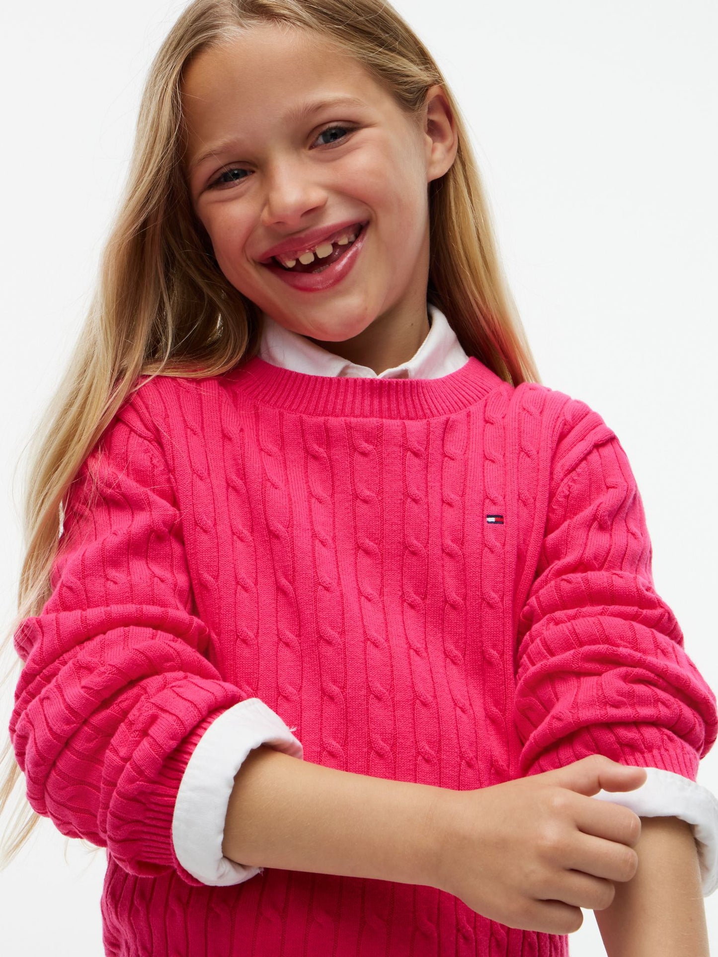 Tommy Hilfiger Kids' Cable Knit Sweater
