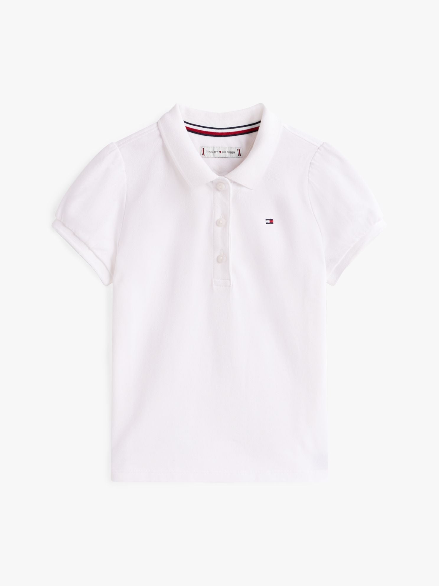 Tommy Hilfiger Kids' Puff-Sleeve Stretch Polo