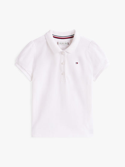Tommy Hilfiger Kids' Puff-Sleeve Stretch Polo