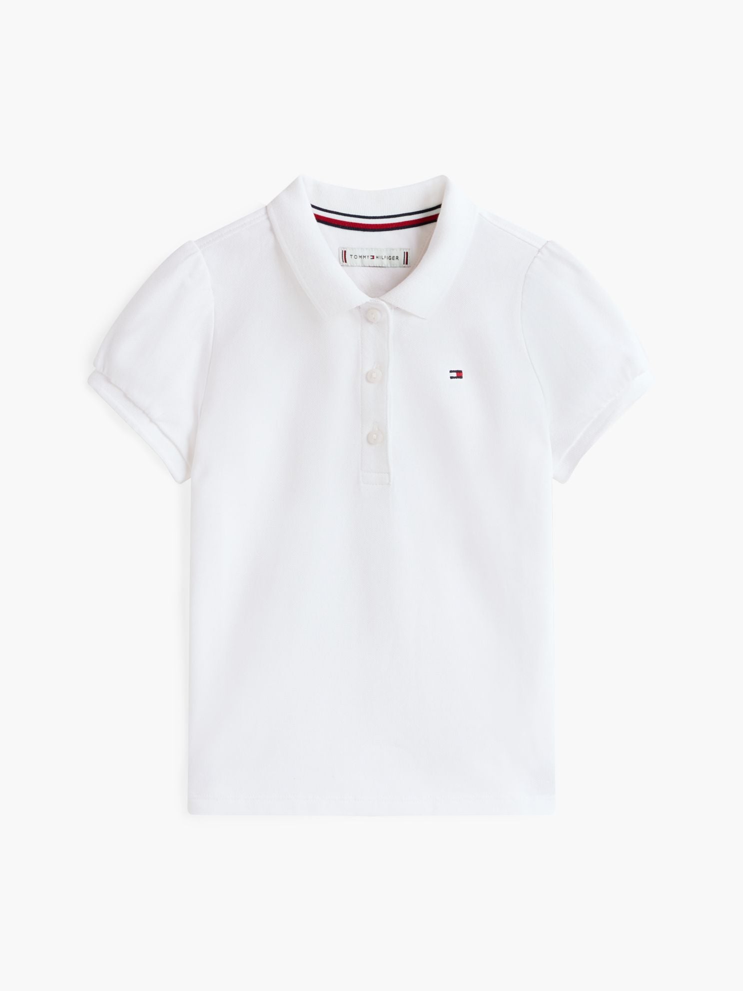 Tommy Hilfiger Kids' Puff-Sleeve Stretch Polo