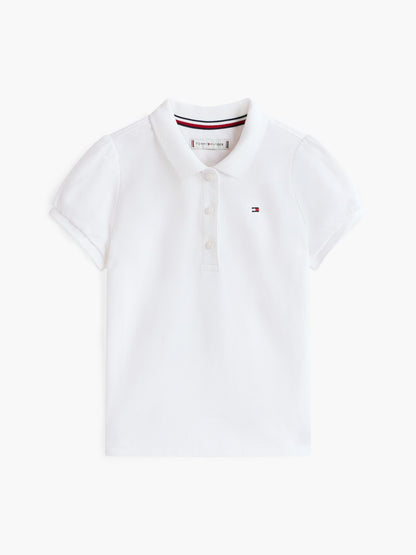 Tommy Hilfiger Kids' Puff-Sleeve Stretch Polo
