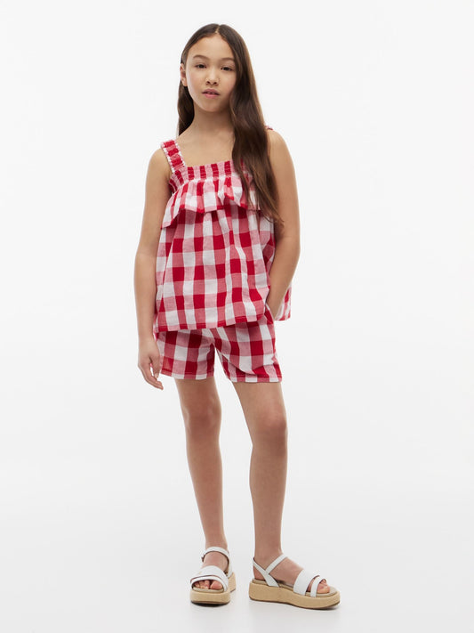Tommy Hilfiger Kids' Gingham Top & Short Set