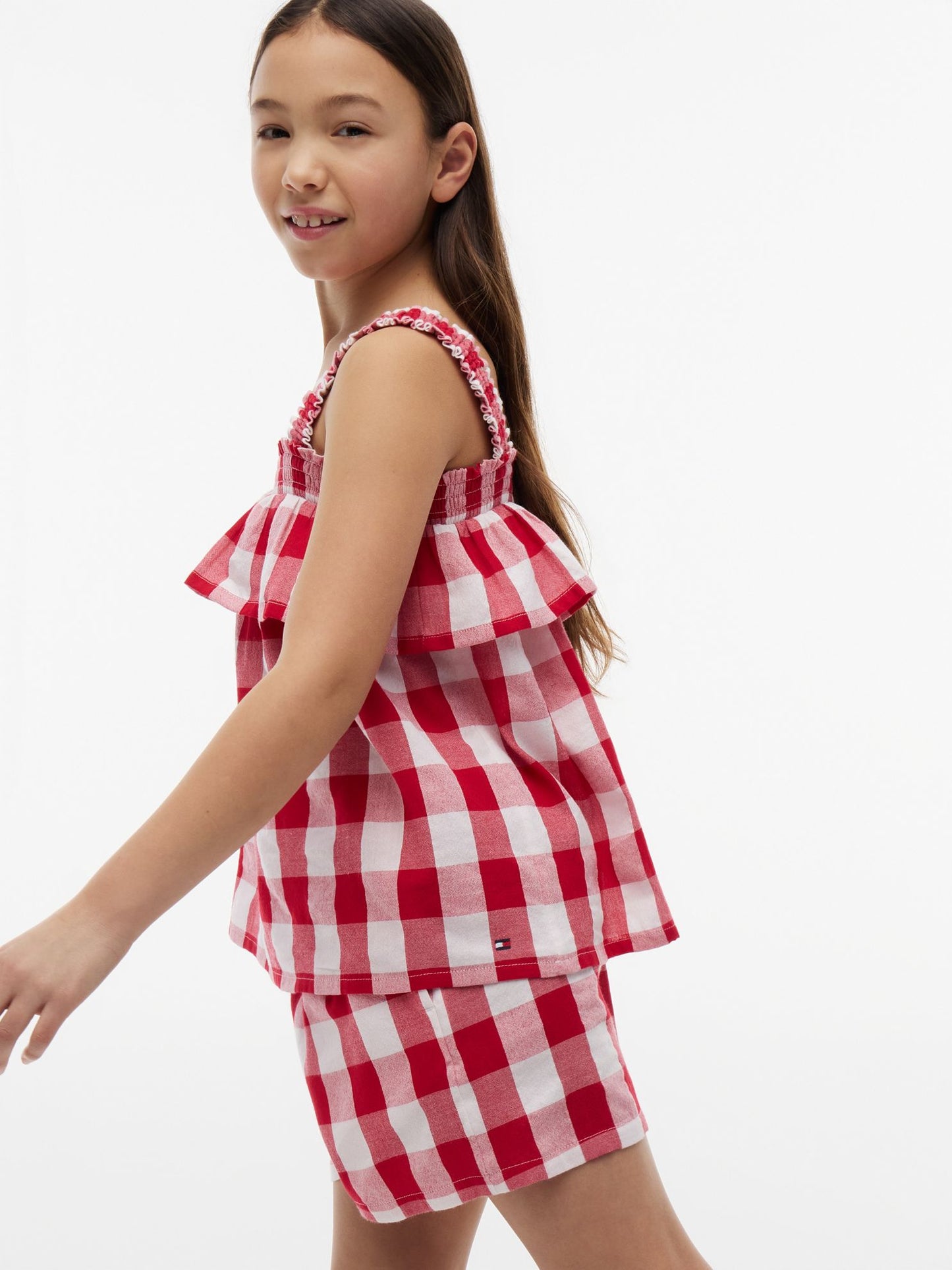 Tommy Hilfiger Kids' Gingham Top & Short Set
