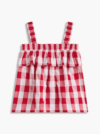 Tommy Hilfiger Kids' Gingham Top & Short Set
