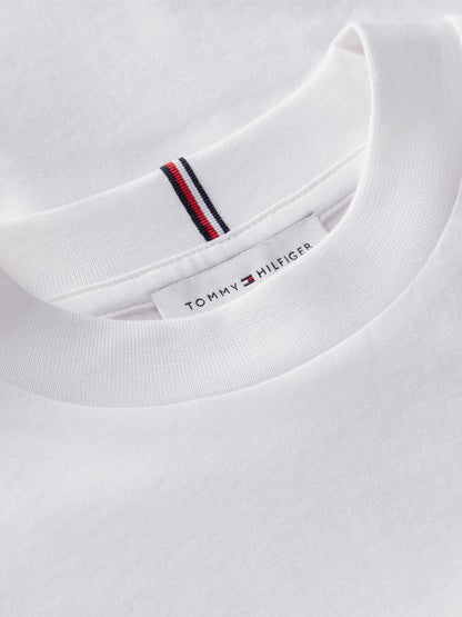 Tommy Hilfiger Kids' Tommy Logo Rhinestone Flag T-Shirt