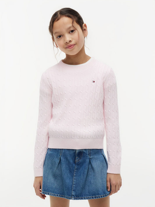Tommy Hilfiger Kids' Cable Knit Sweater