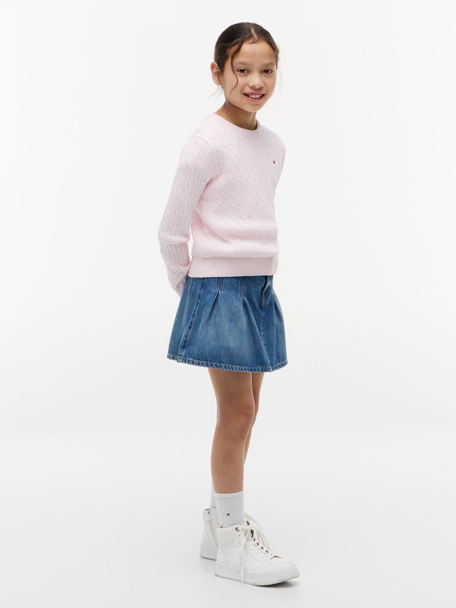 Tommy Hilfiger Kids' Cable Knit Sweater