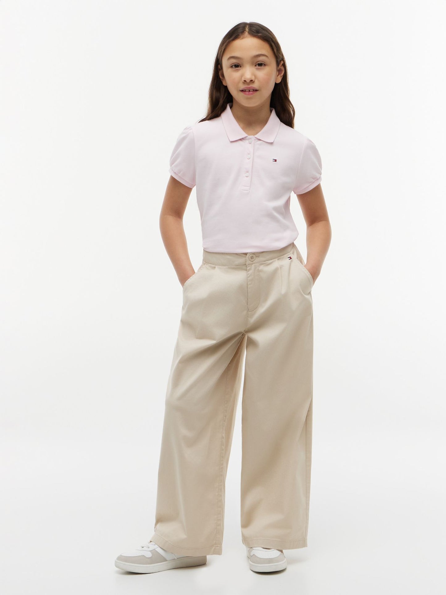 Tommy Hilfiger Kids' Puff-Sleeve Stretch Polo