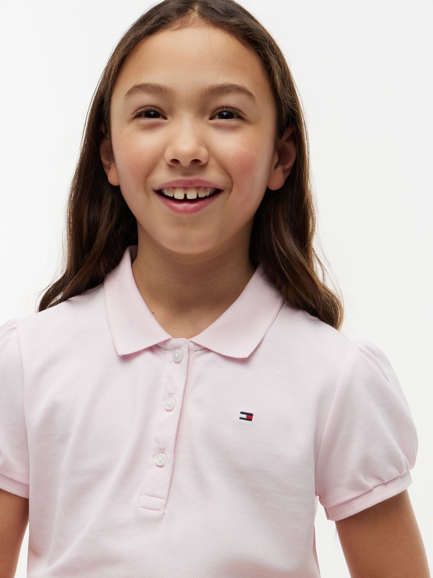 Tommy Hilfiger Kids' Puff-Sleeve Stretch Polo