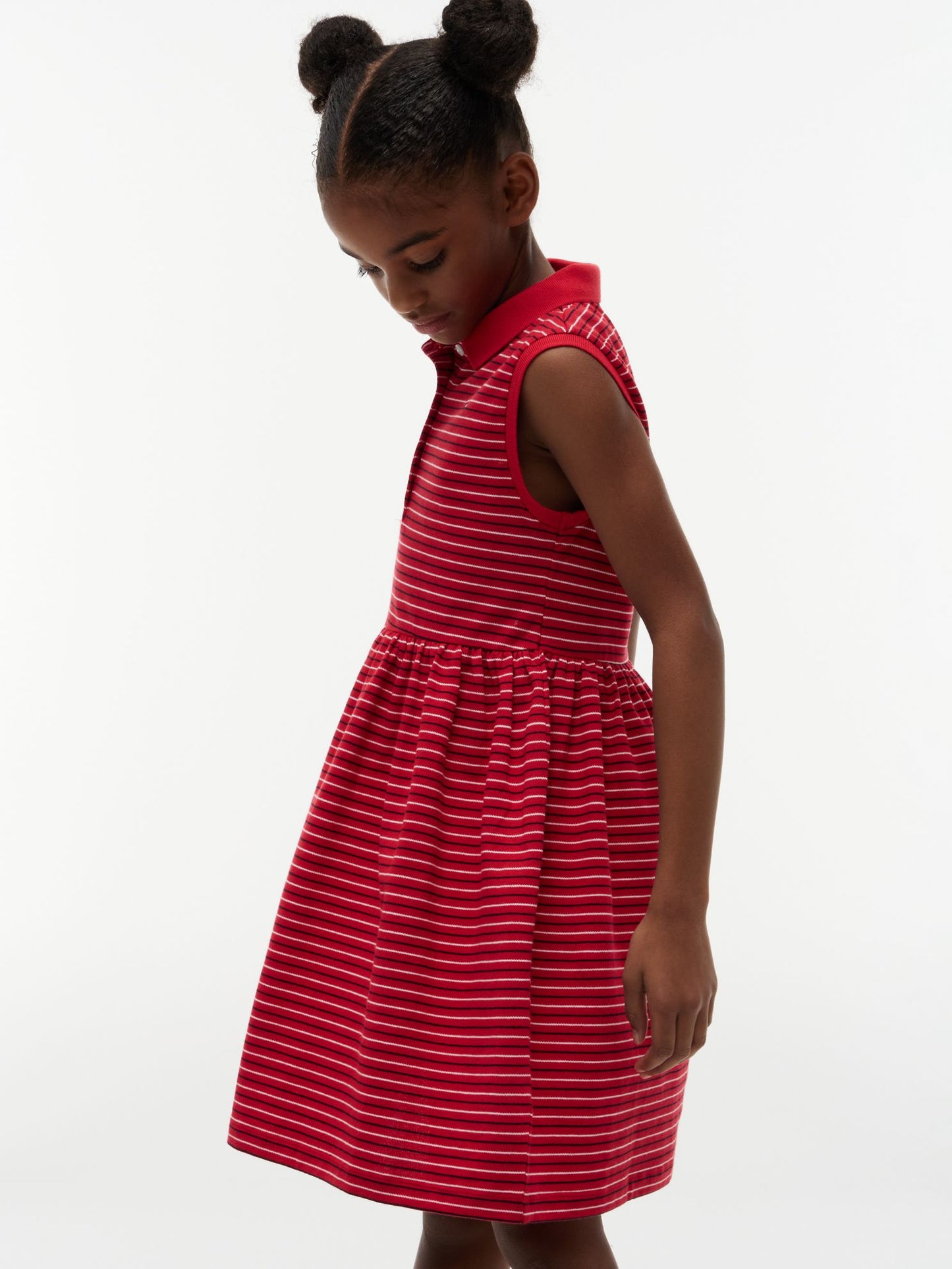 Tommy Hilfiger Kids' Striped Sleeveless Polo Dress