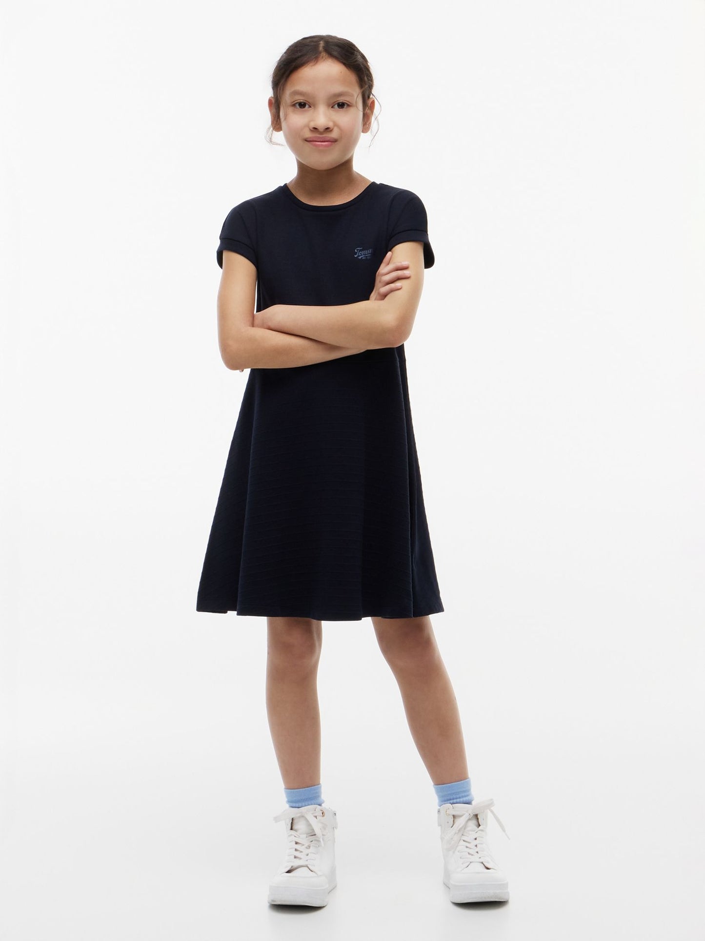 Tommy Hilfiger Kids' Skater Interlock Dress