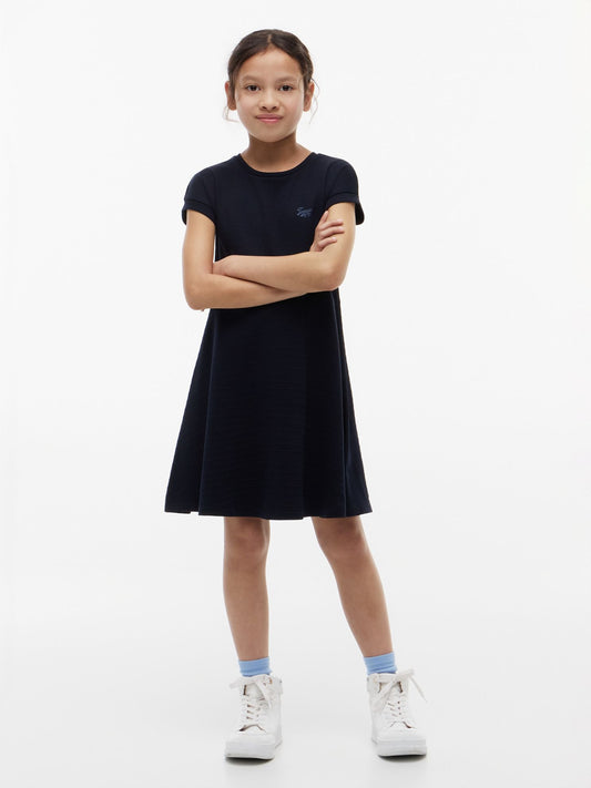 Tommy Hilfiger Kids' Skater Interlock Dress