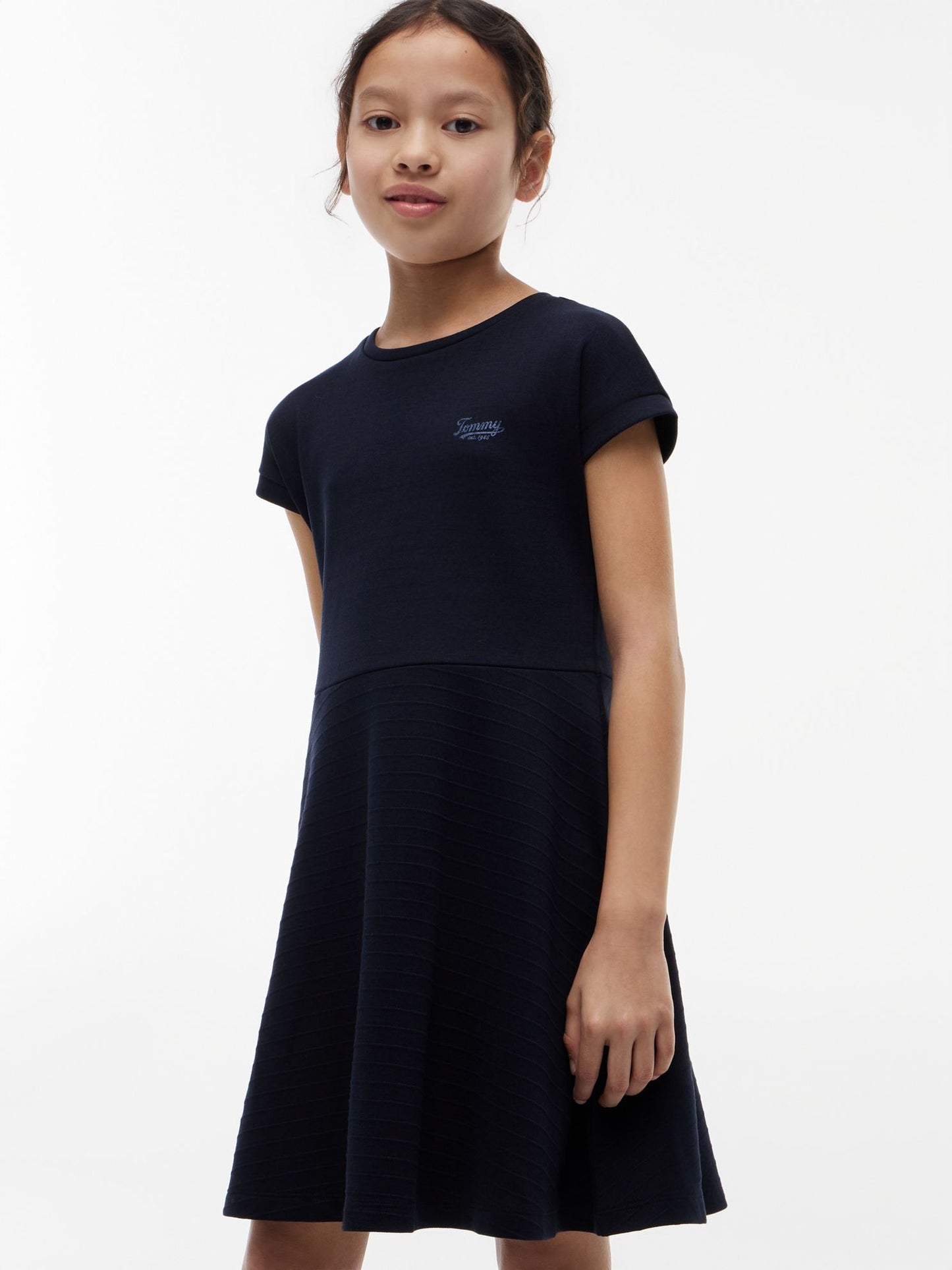 Tommy Hilfiger Kids' Skater Interlock Dress