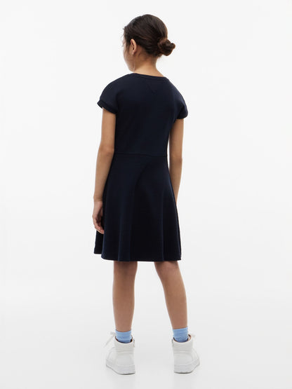 Tommy Hilfiger Kids' Skater Interlock Dress