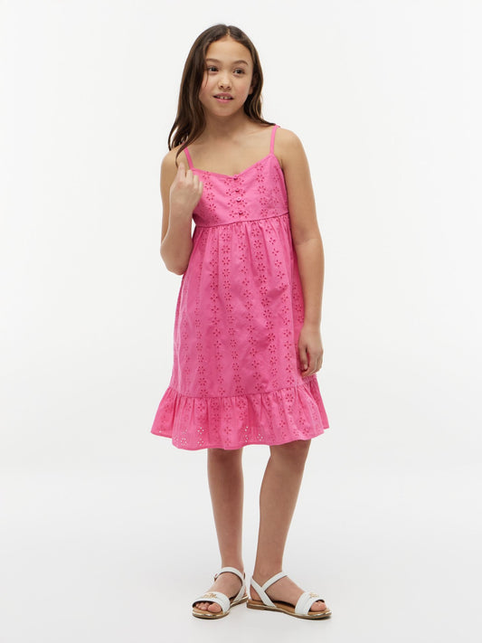 Tommy Hilfiger Kids' Embroidered Eyelet Dress