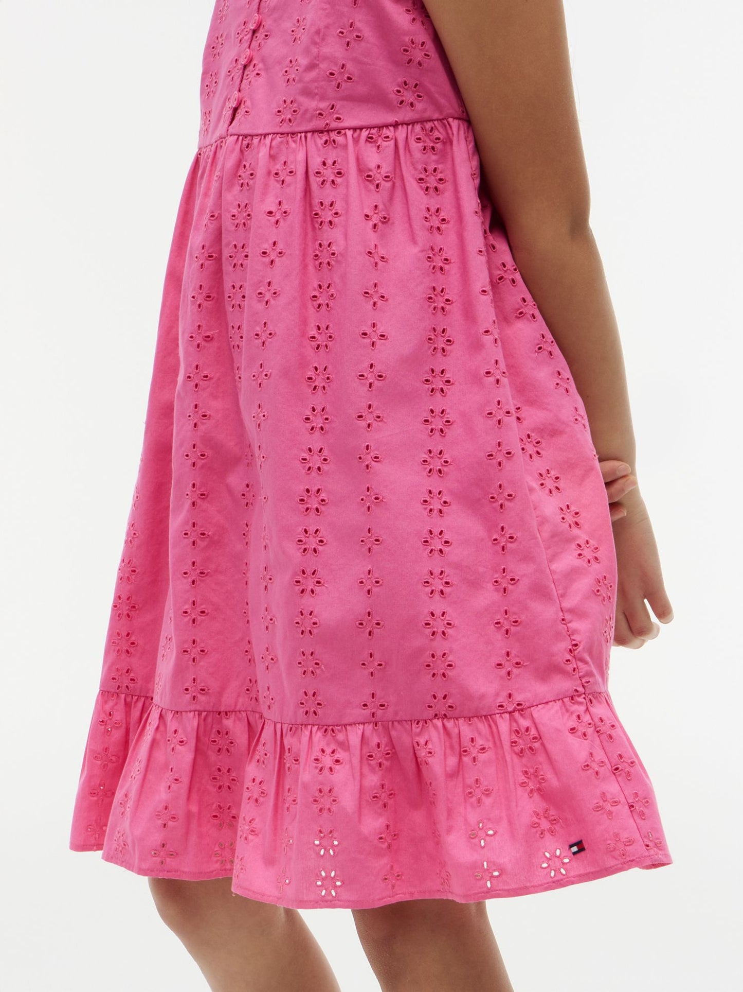 Tommy Hilfiger Kids' Embroidered Eyelet Dress