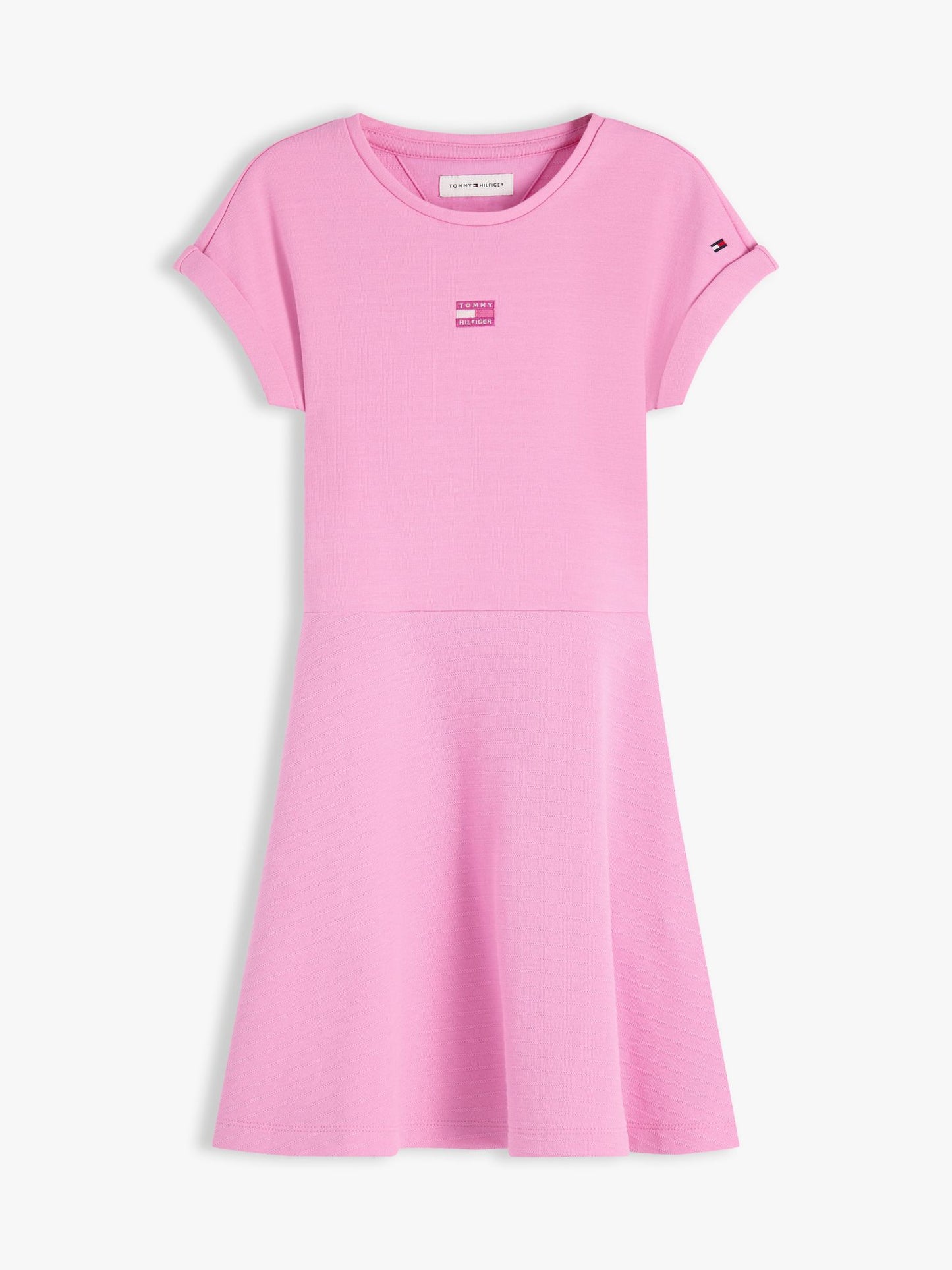 Tommy Hilfiger Kids' Tonal Flag Logo Skater Dress