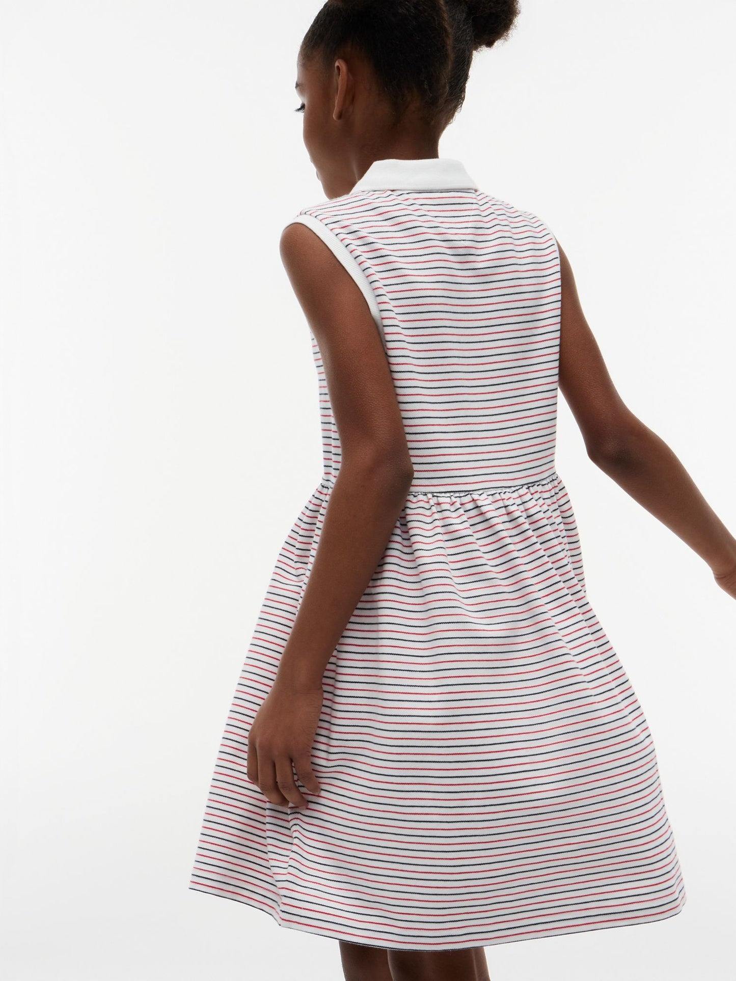 Tommy Hilfiger Kids' Striped Sleeveless Polo Dress