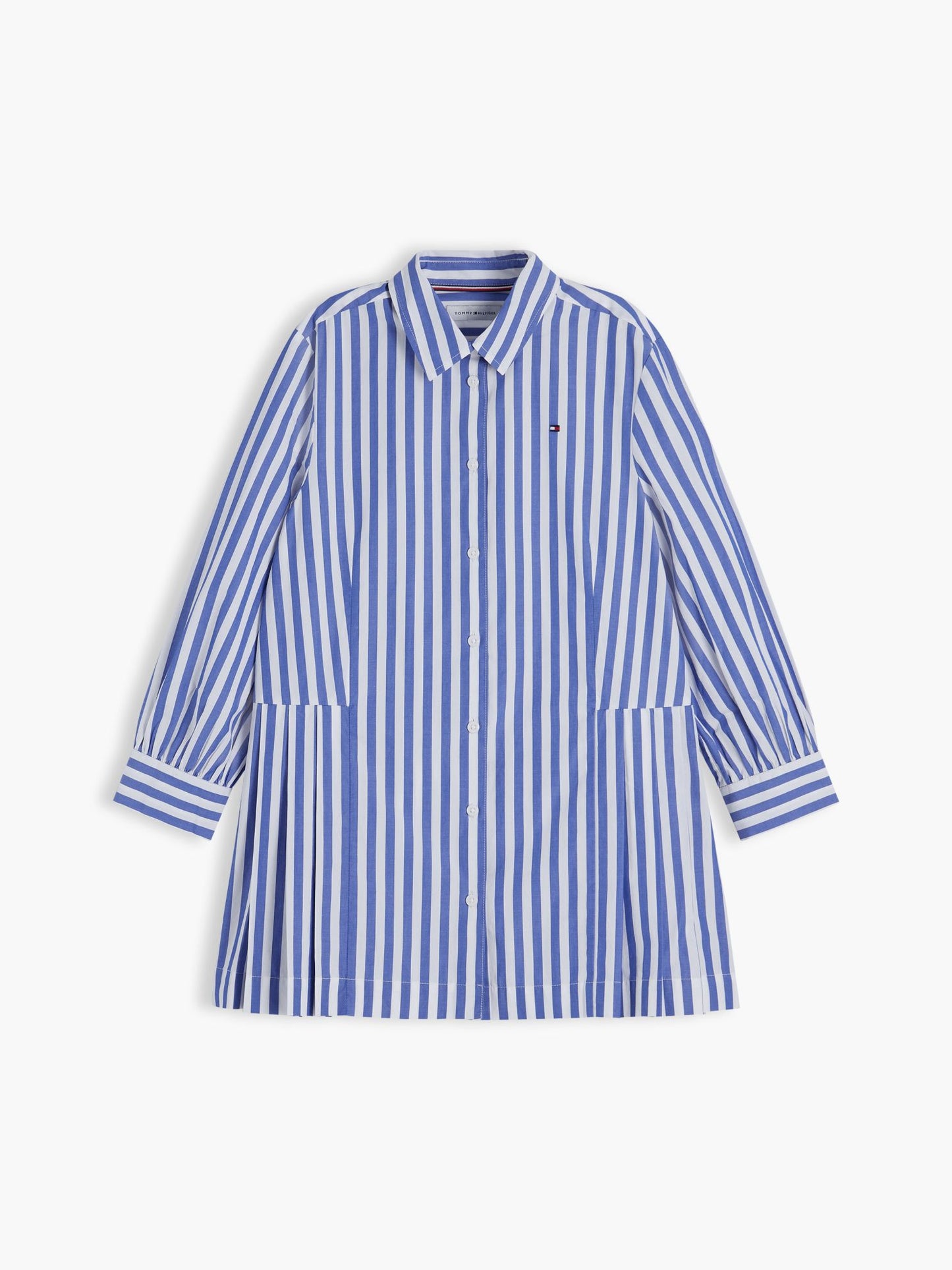 Tommy Hilfiger Kids' Striped Pleated Shirtdress