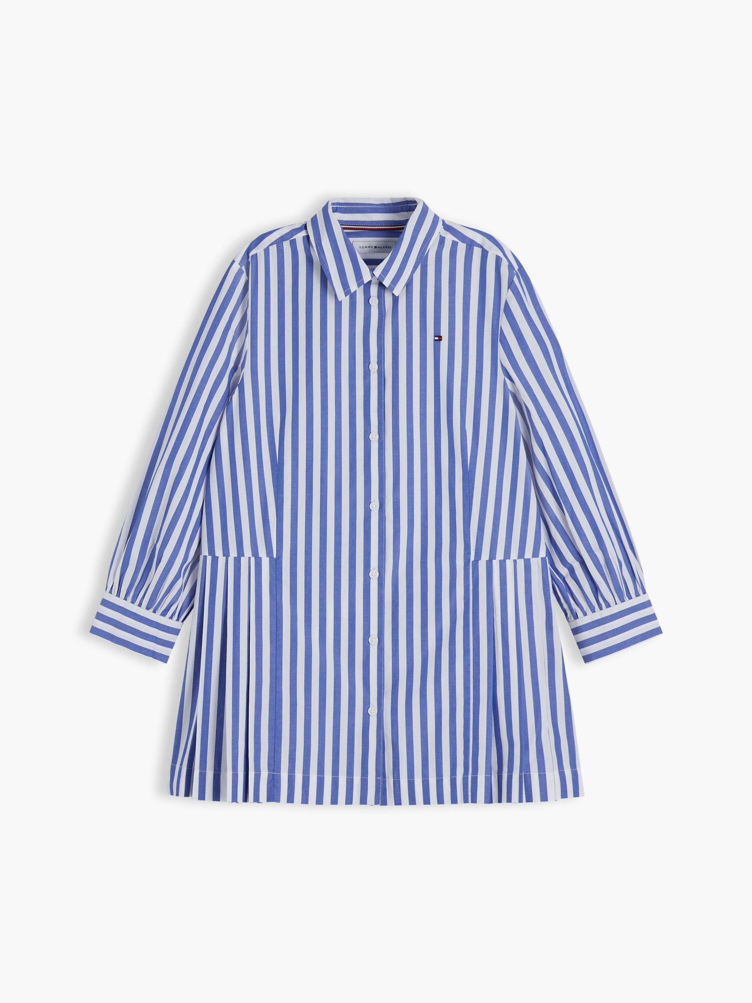 Tommy Hilfiger Kids' Striped Pleated Shirtdress