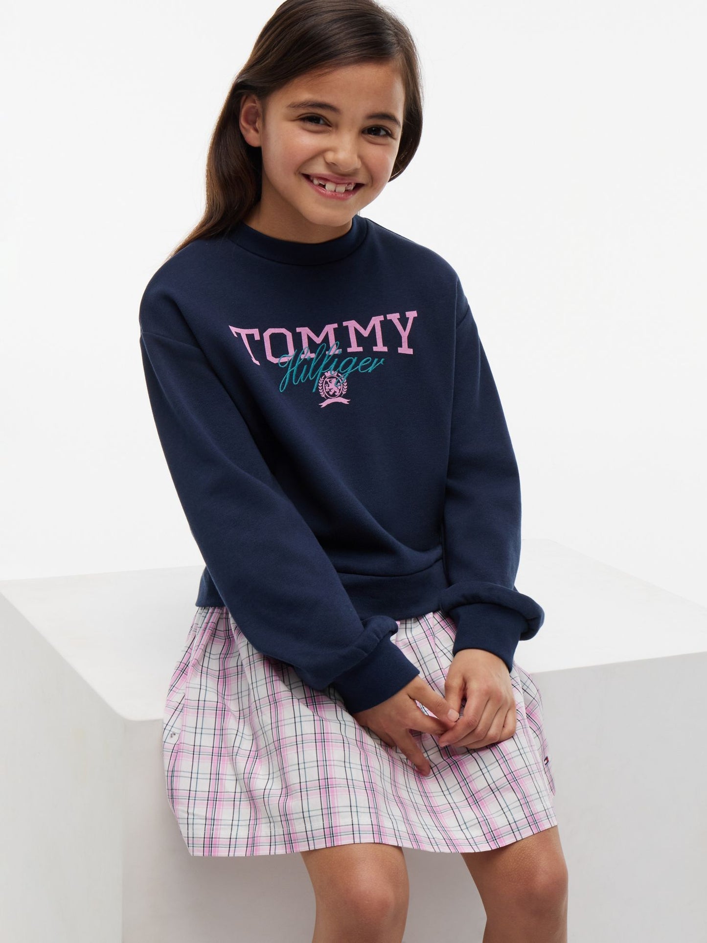 Tommy Hilfiger Kids' Sweatshirt Combo Dress