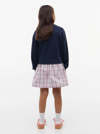 Tommy Hilfiger Kids' Sweatshirt Combo Dress