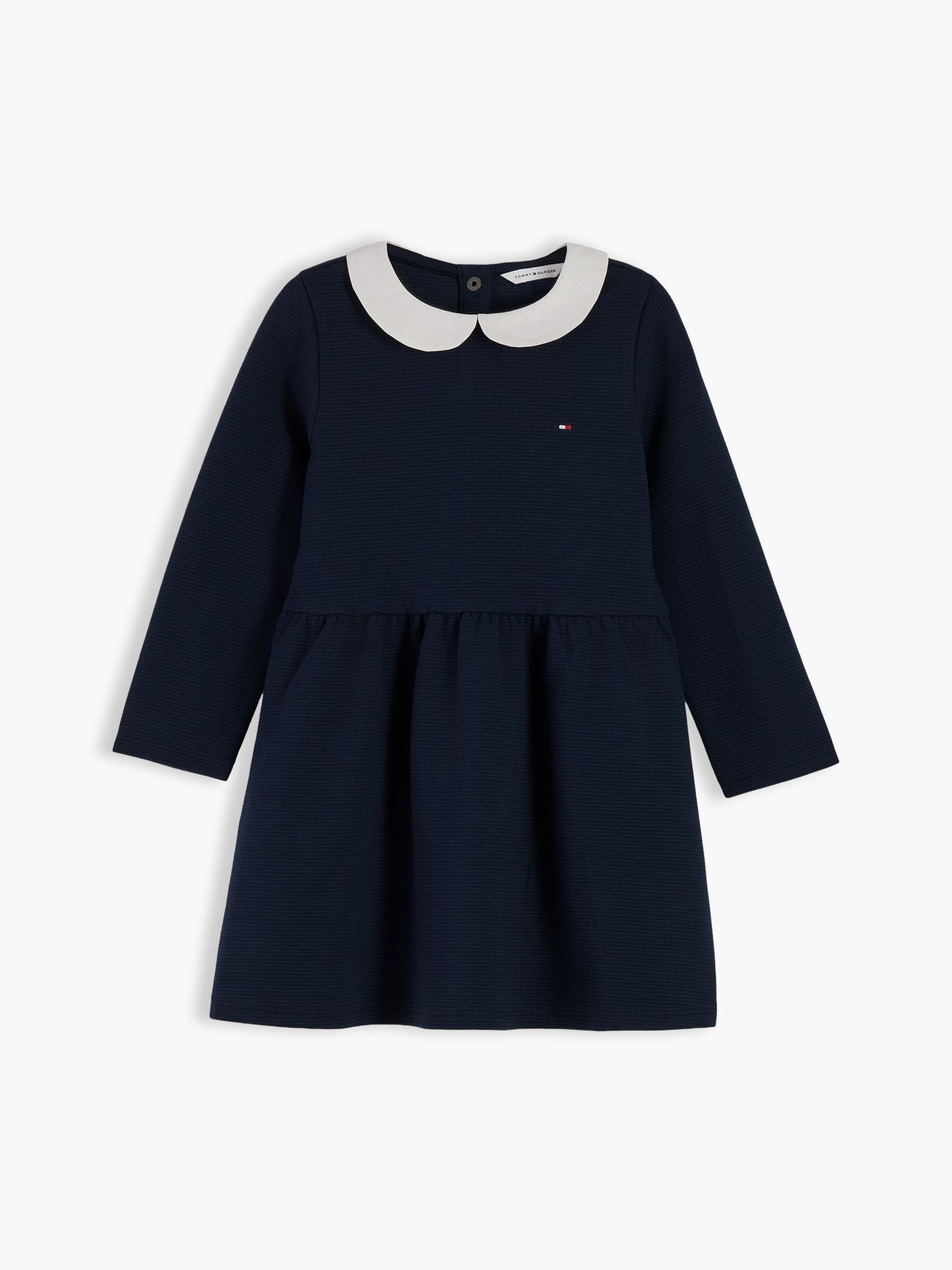 Tommy Hilfiger Kids' Stretchy Ribbed Fit and Flare Dress