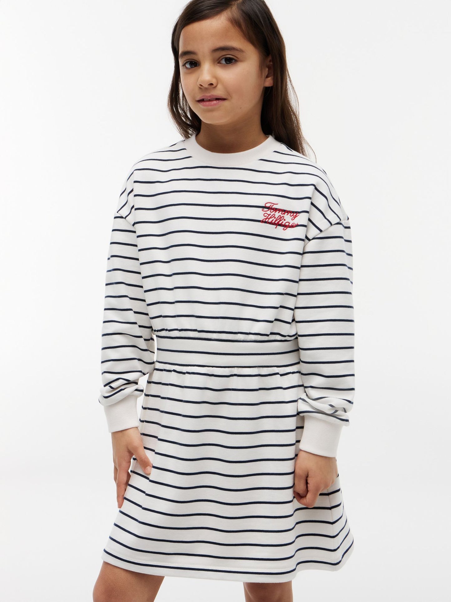 Tommy Hilfiger Kids' Striped Sweatshirt Dress