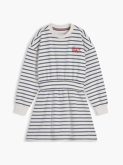 Tommy Hilfiger Kids' Striped Sweatshirt Dress
