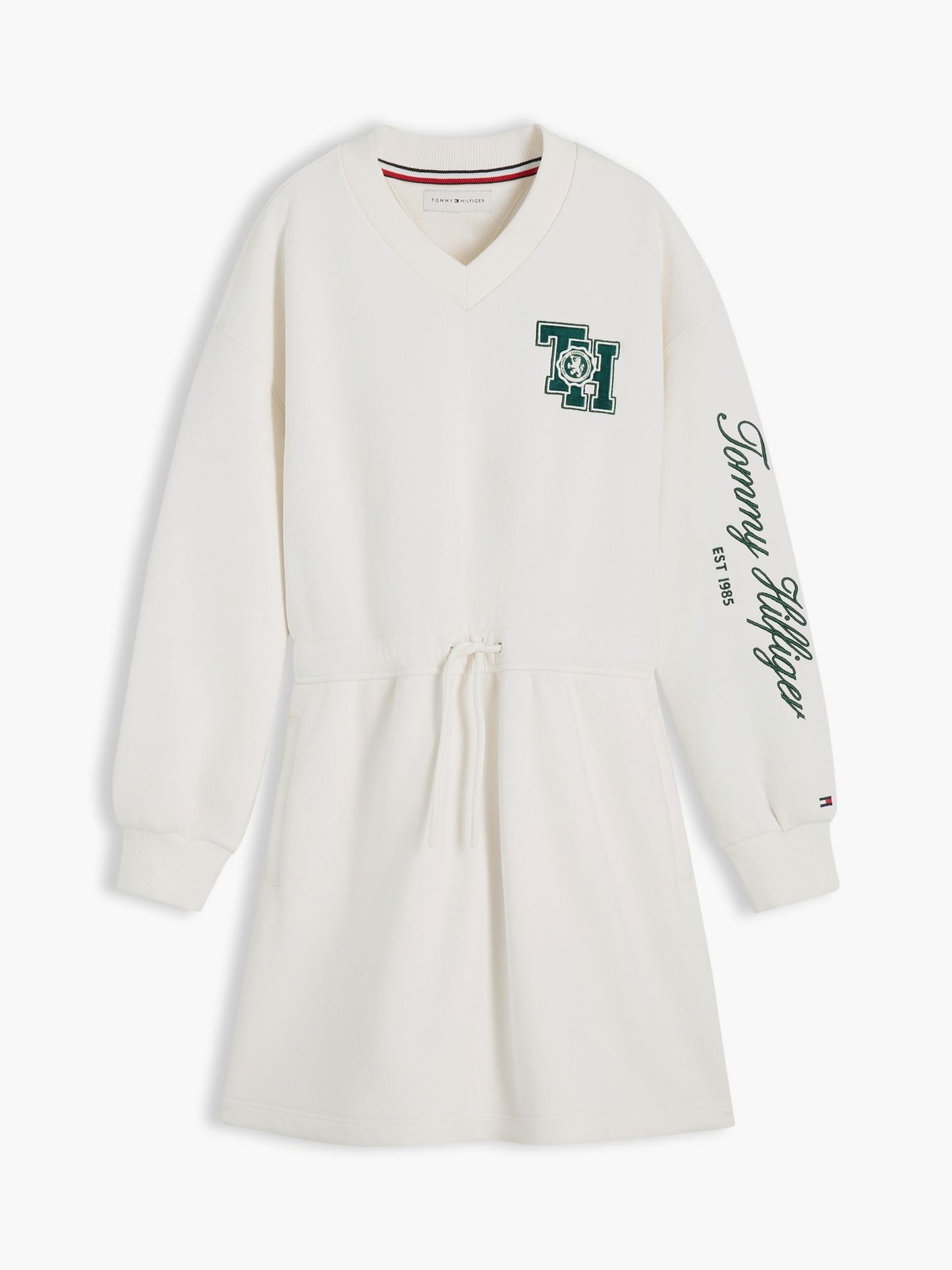 Tommy Hilfiger Kids' Monogram Logo Sweatshirt Dress