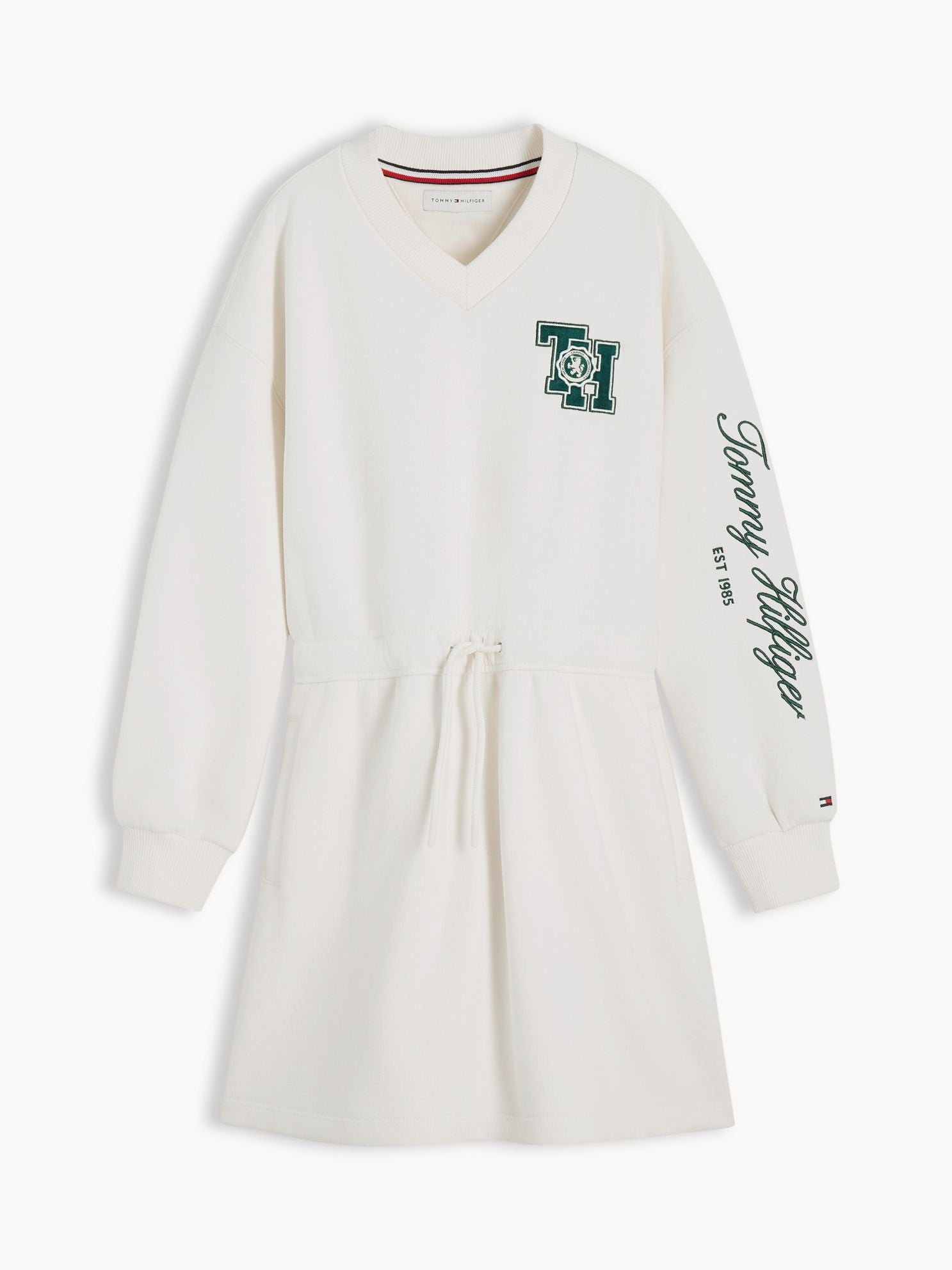 Tommy Hilfiger Kids' Monogram Logo Sweatshirt Dress