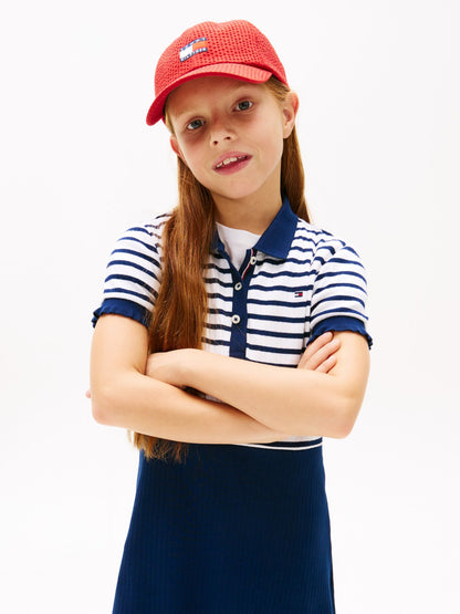 Tommy Hilfiger Kids' Stretch Polo Skater Dress
