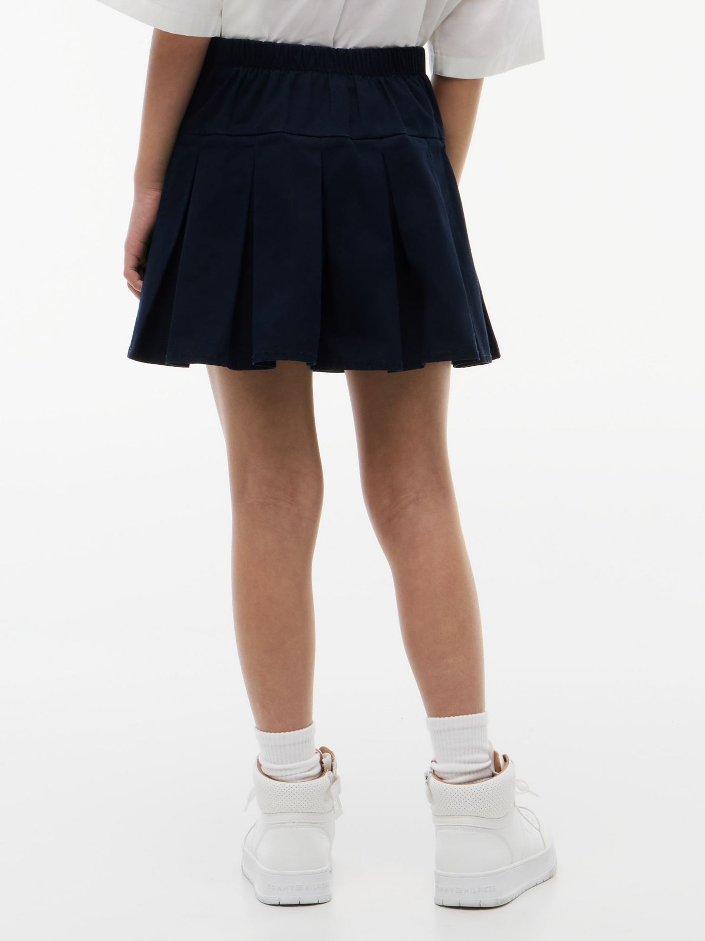Tommy Hilfiger Kids' Solid Pleated Skirt