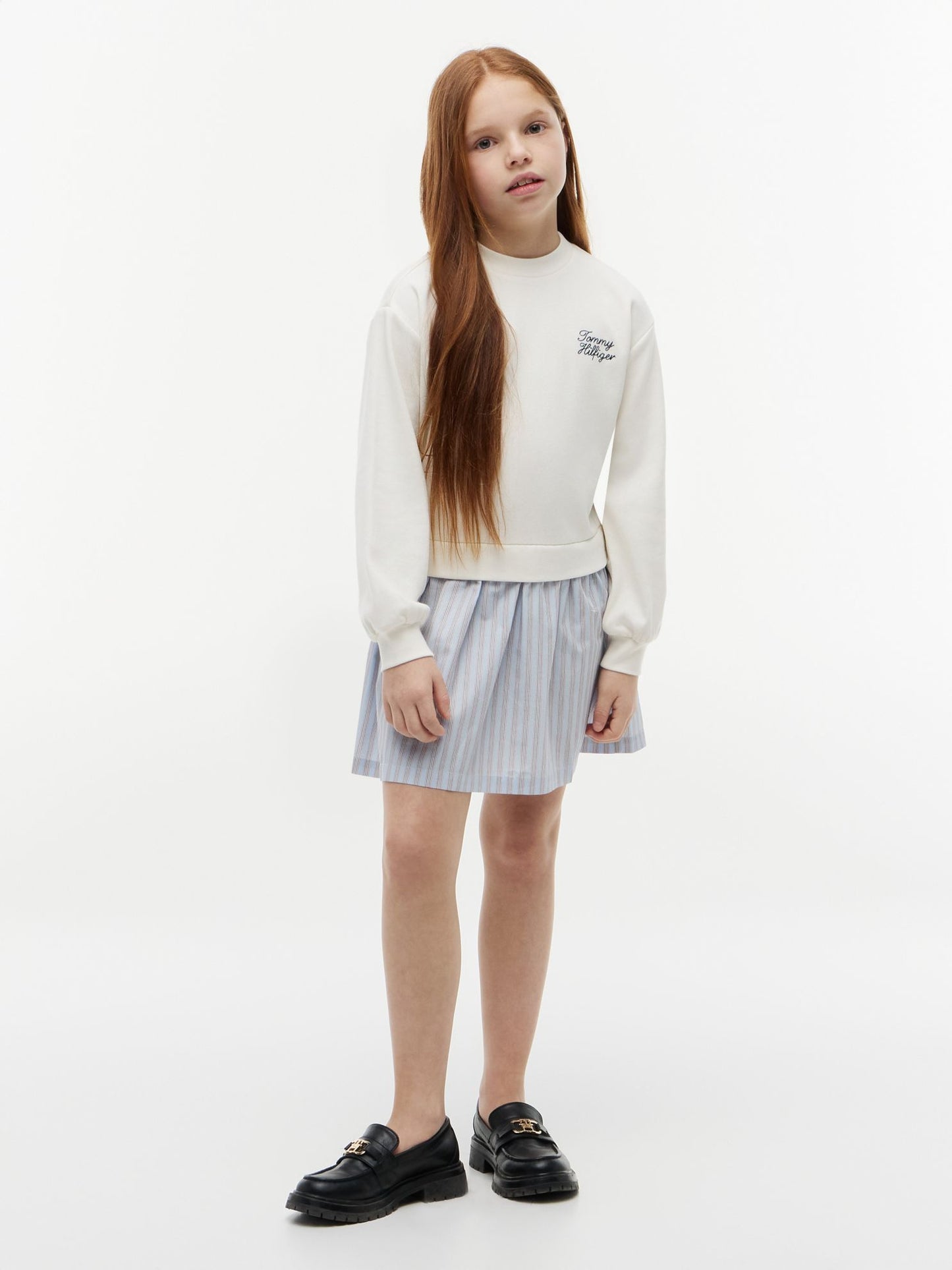 Tommy Hilfiger Kids' Sweatshirt Combo Dress