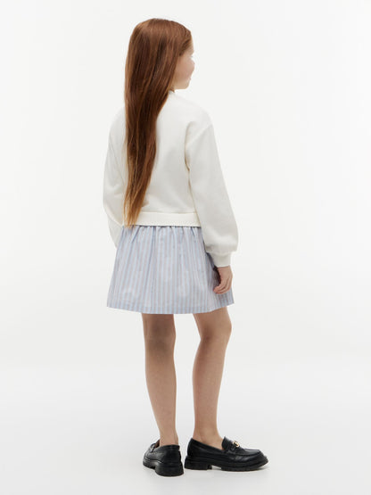 Tommy Hilfiger Kids' Sweatshirt Combo Dress