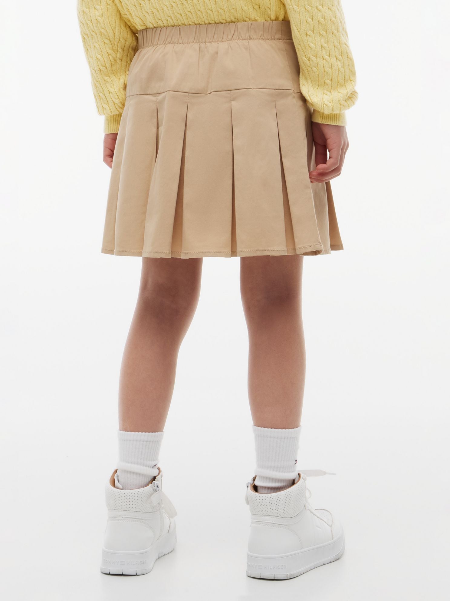 Tommy Hilfiger Kids' Solid Pleated Skirt