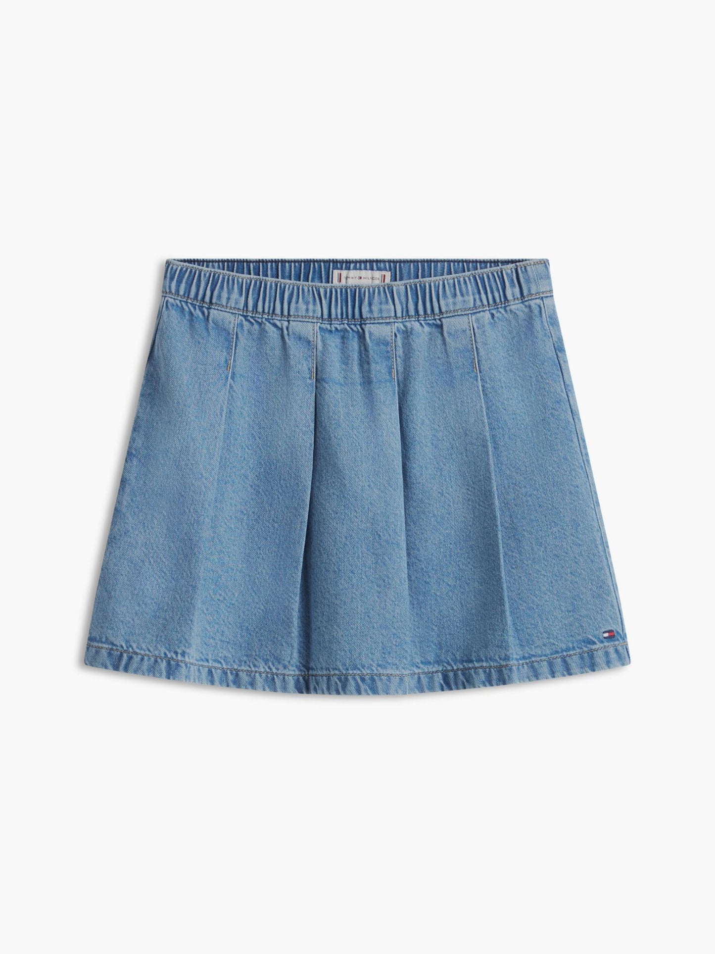 Tommy Hilfiger Kids' Pleated Denim Skirt
