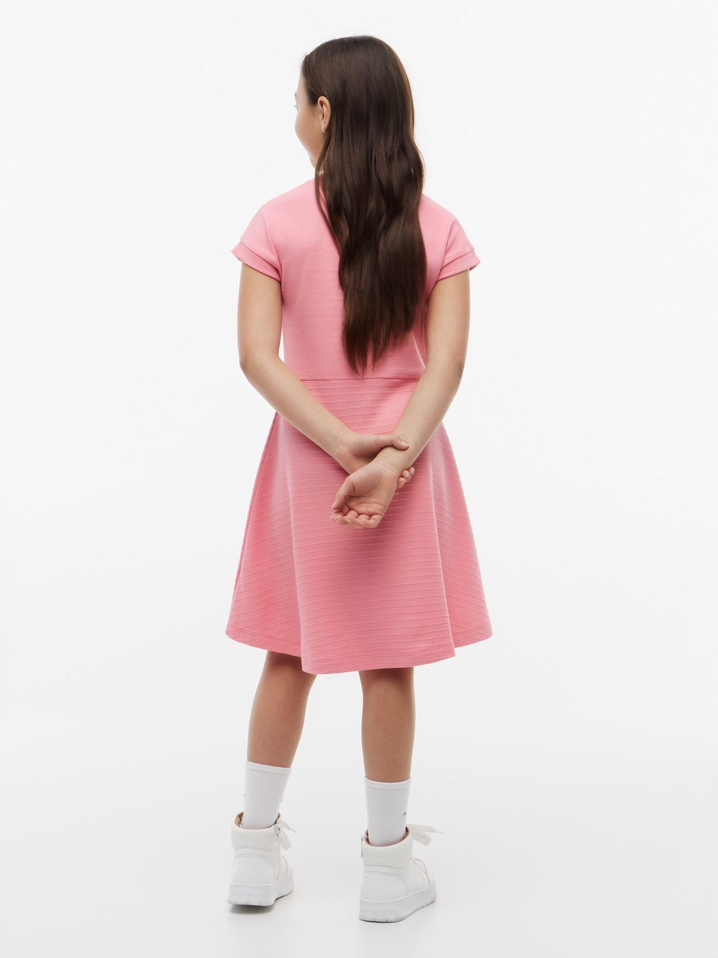Tommy Hilfiger Kids' Skater Interlock Dress