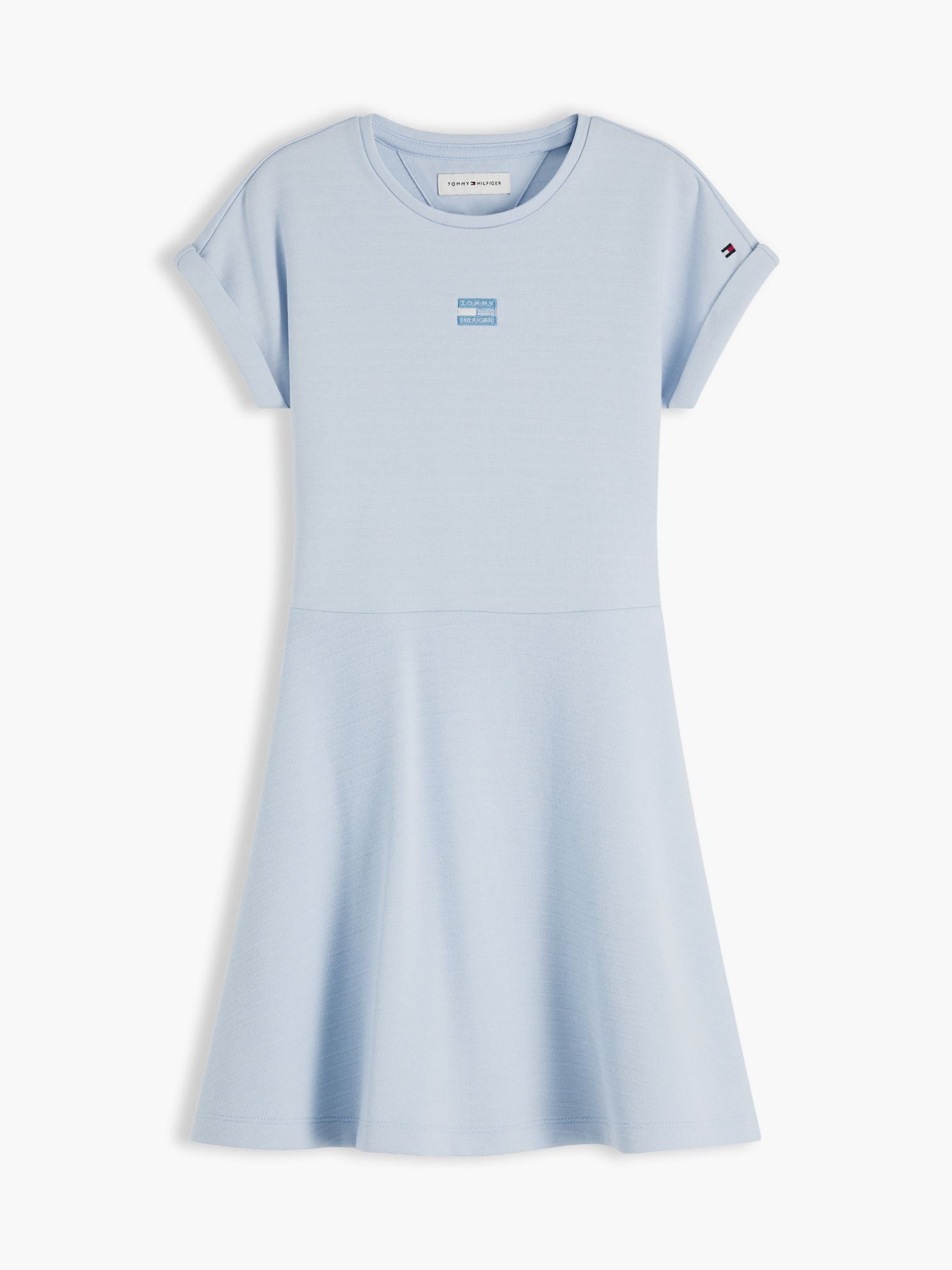 Tommy Hilfiger Kids' Tonal Flag Logo Skater Dress